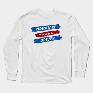 5-Star Rideshare Driver Long Sleeve T-Shirt